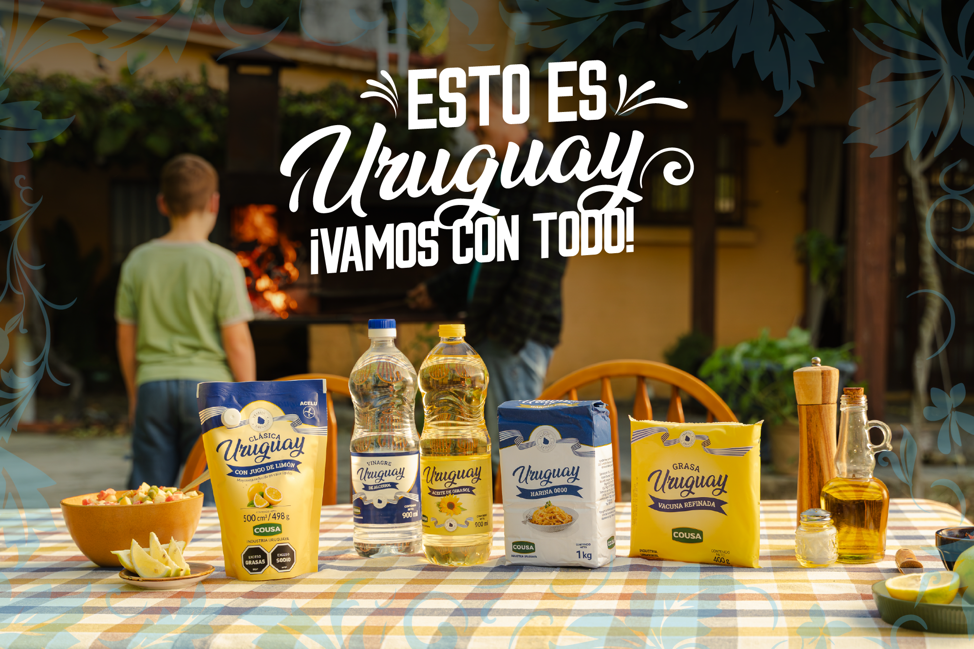 Esto es Uruguay, !Vamos con todo!  Es una campaña que nos une
